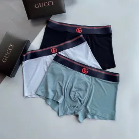 Guc GG Designed 3 Pack Lightweight Cotton Briefs