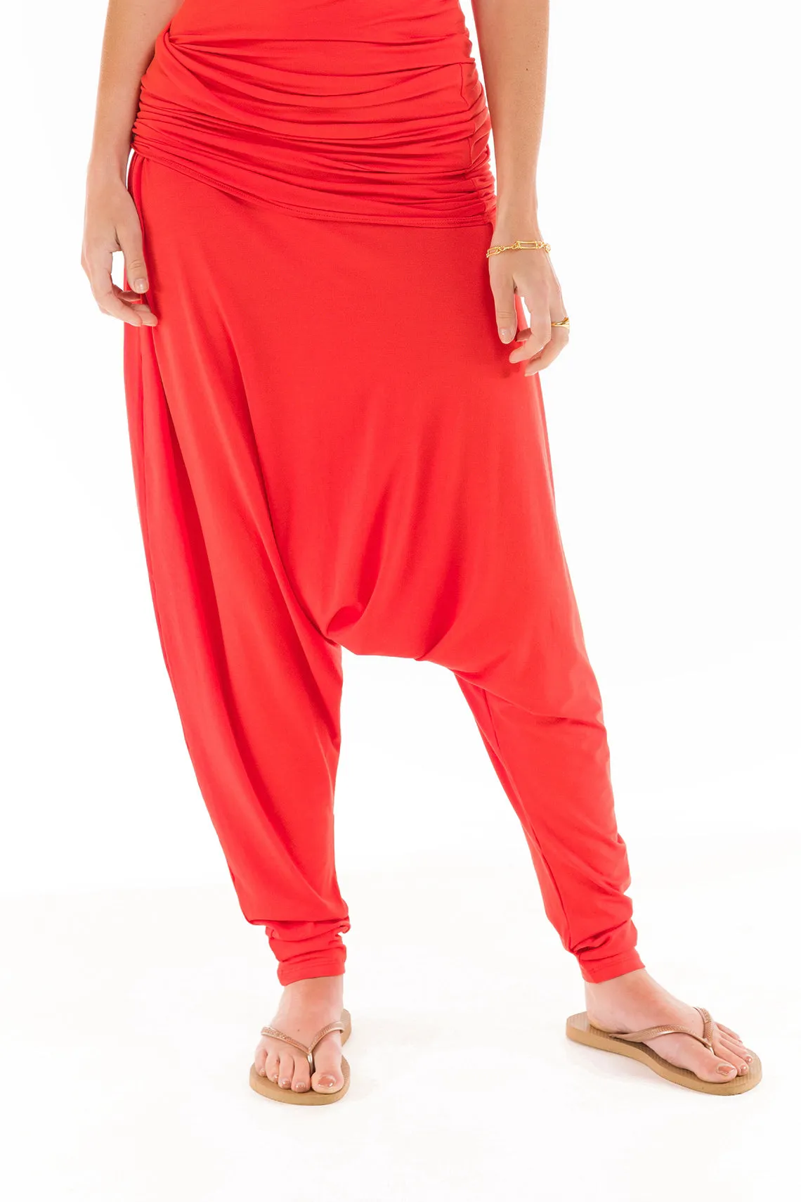 HAREM LOUNGE PANTS SPICY ORANGE