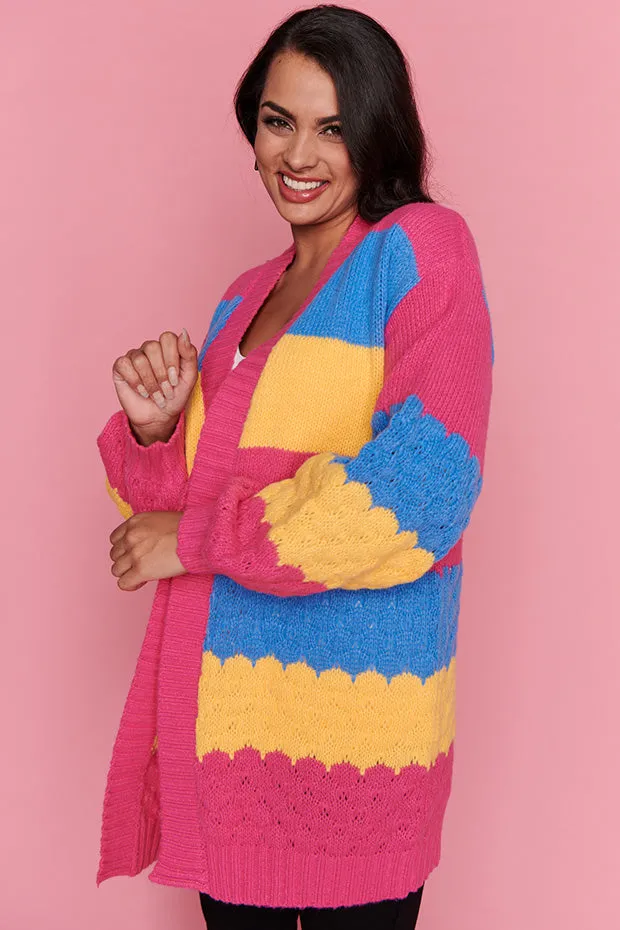 Hattie Colourblock Cardi