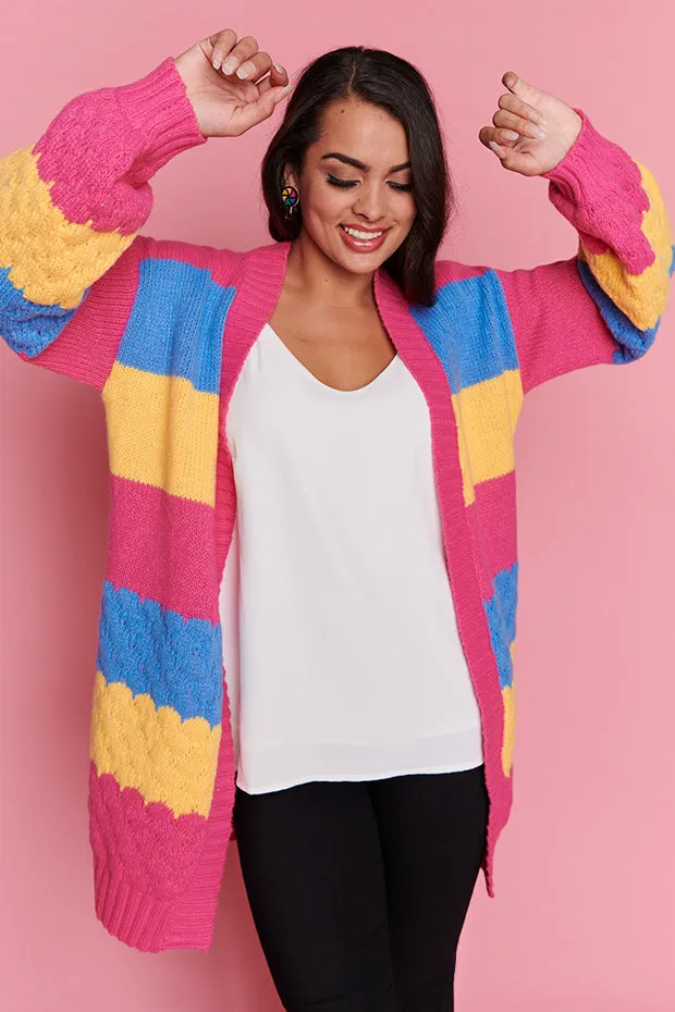 Hattie Colourblock Cardi