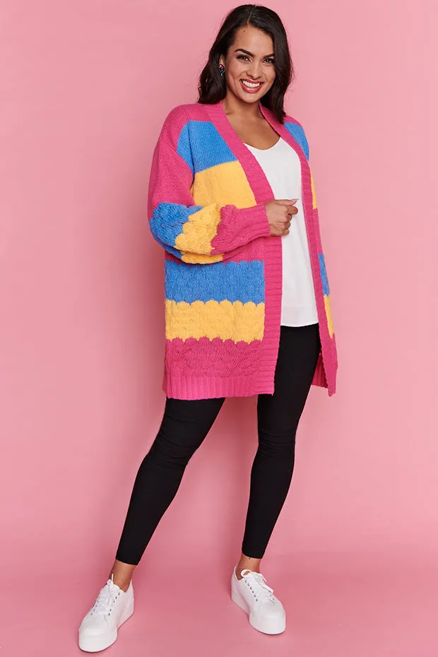 Hattie Colourblock Cardi