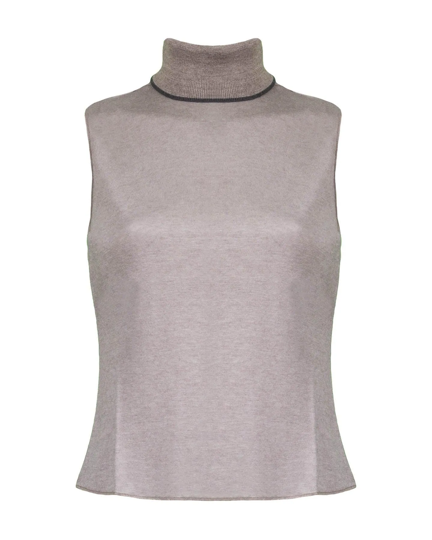 Jersey Tank Turtleneck