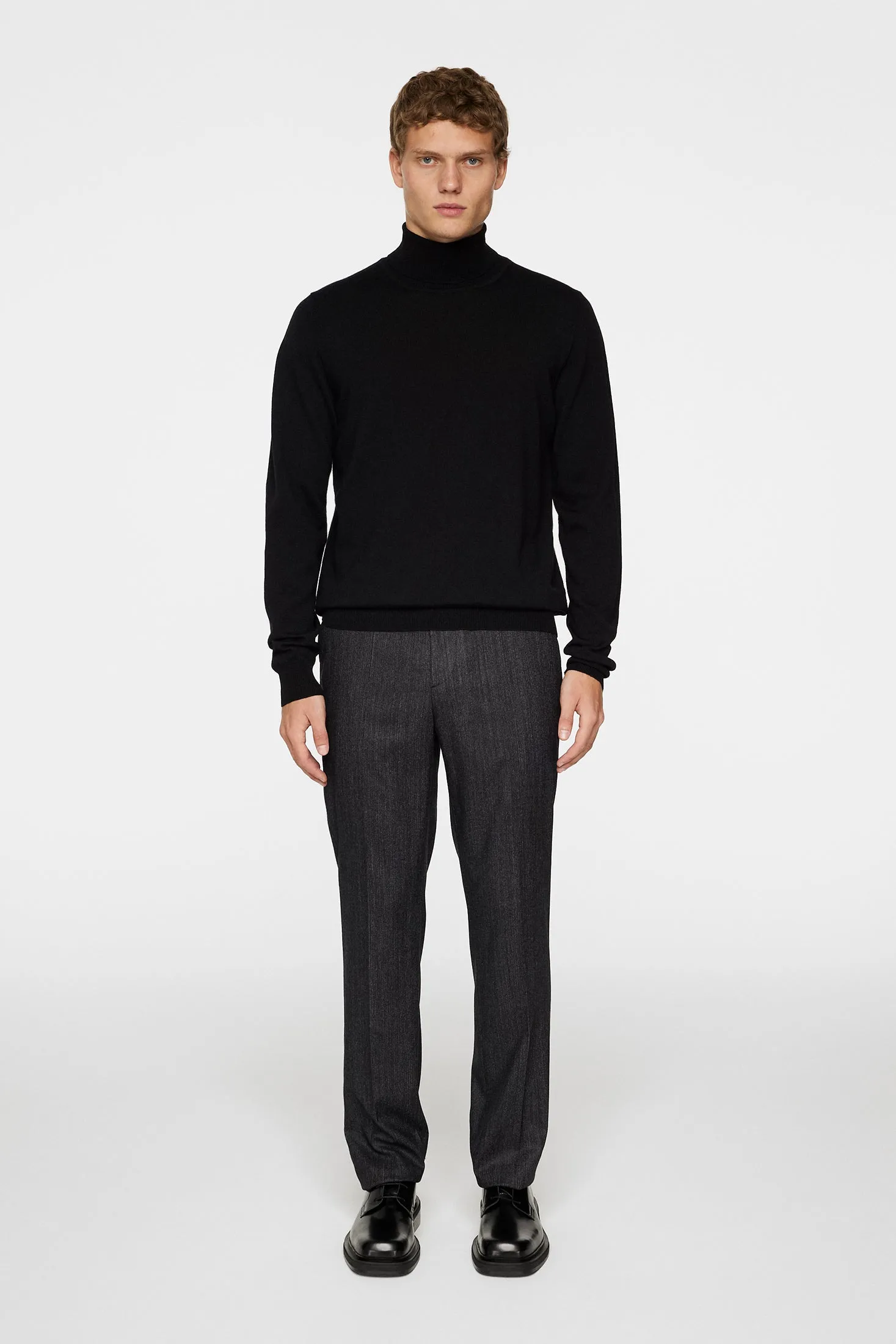 Kaden Merino Turtleneck Black