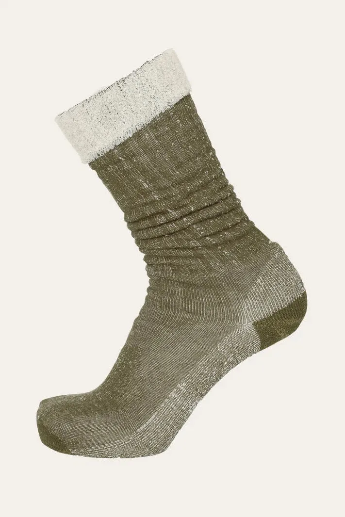 Knowledge Cotton Apparel Low Terry Wool Sock 1 Pack