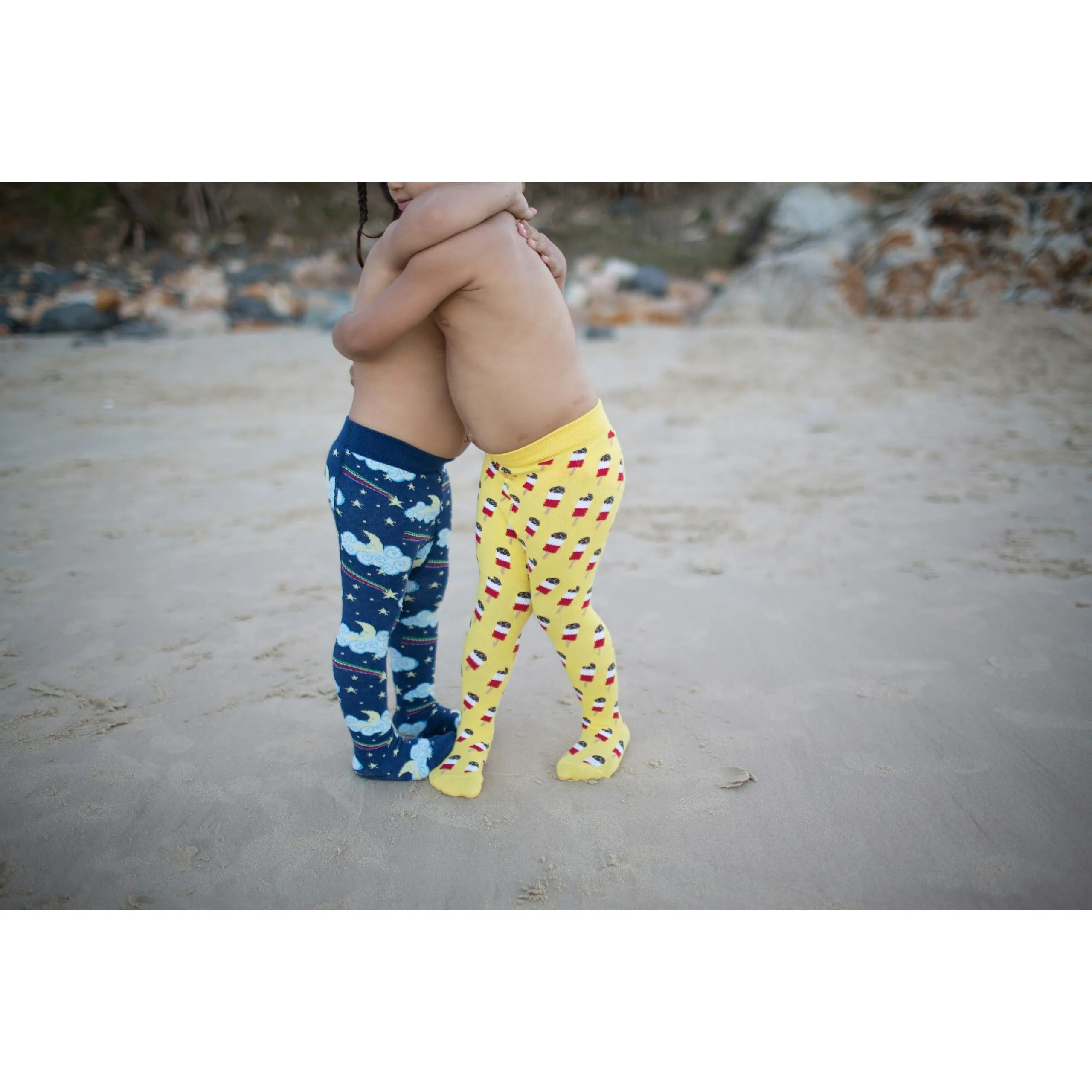 Lemon Lightening Kids Tights