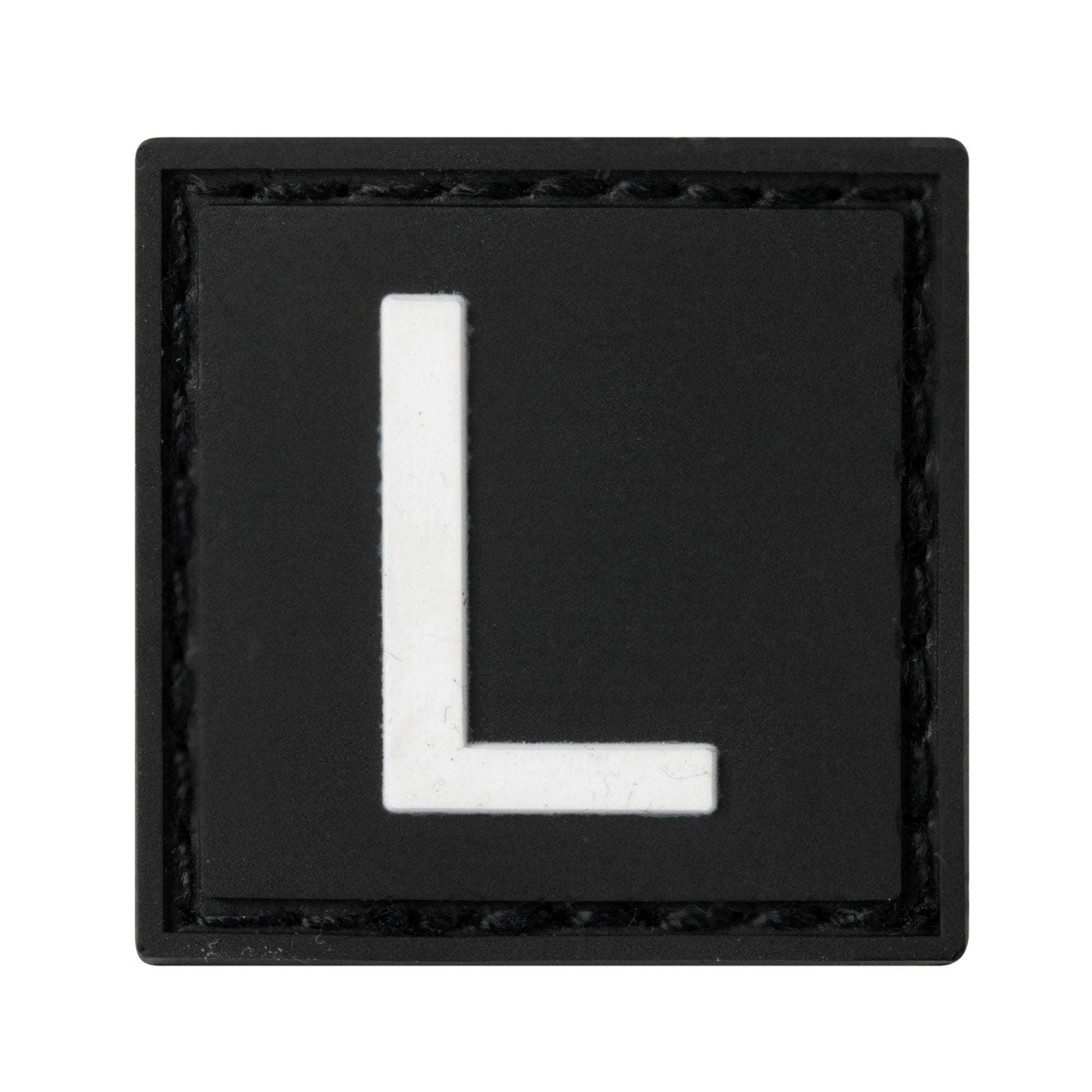 Letter Rubber Patches