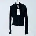 Lulu Women Ribbed Cropped Jacket