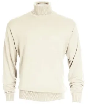 Men's Turtleneck Sweater color Off White