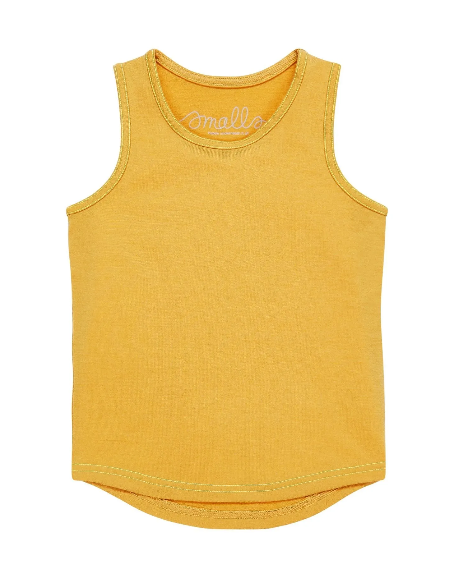 Merino Tank, Mustard