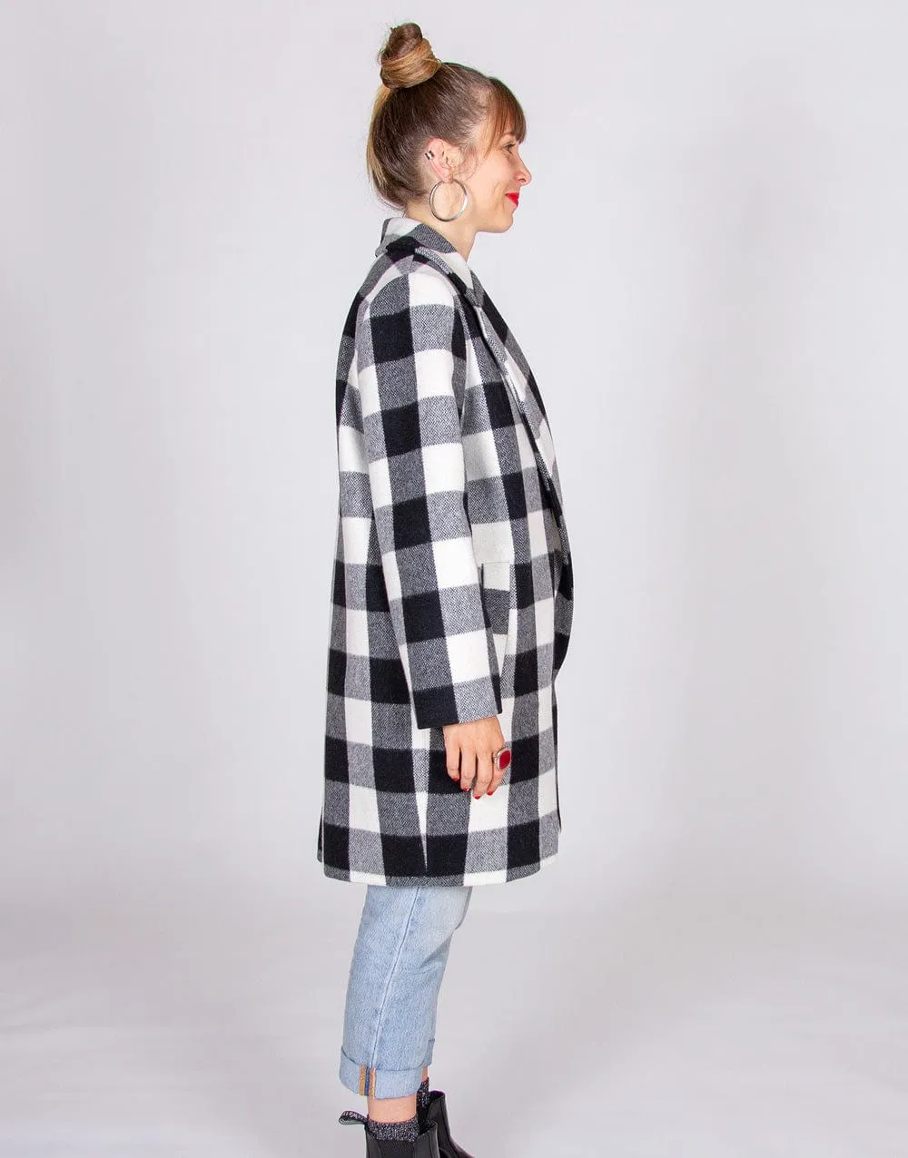 Merlin Ladies Coat Sewing Pattern, I AM Patterns