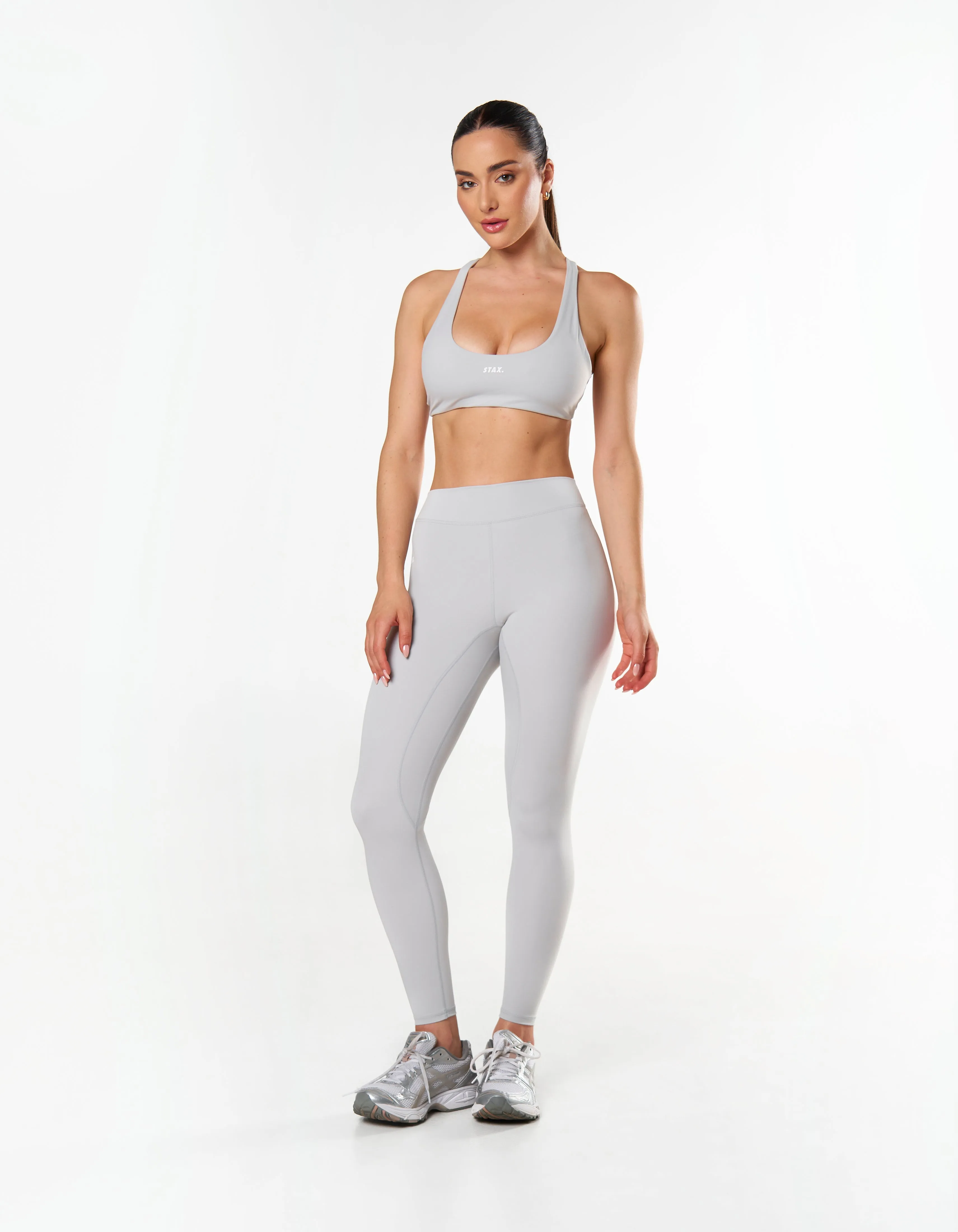 Mid Waist Tights NANDEX ™ - Light Grey