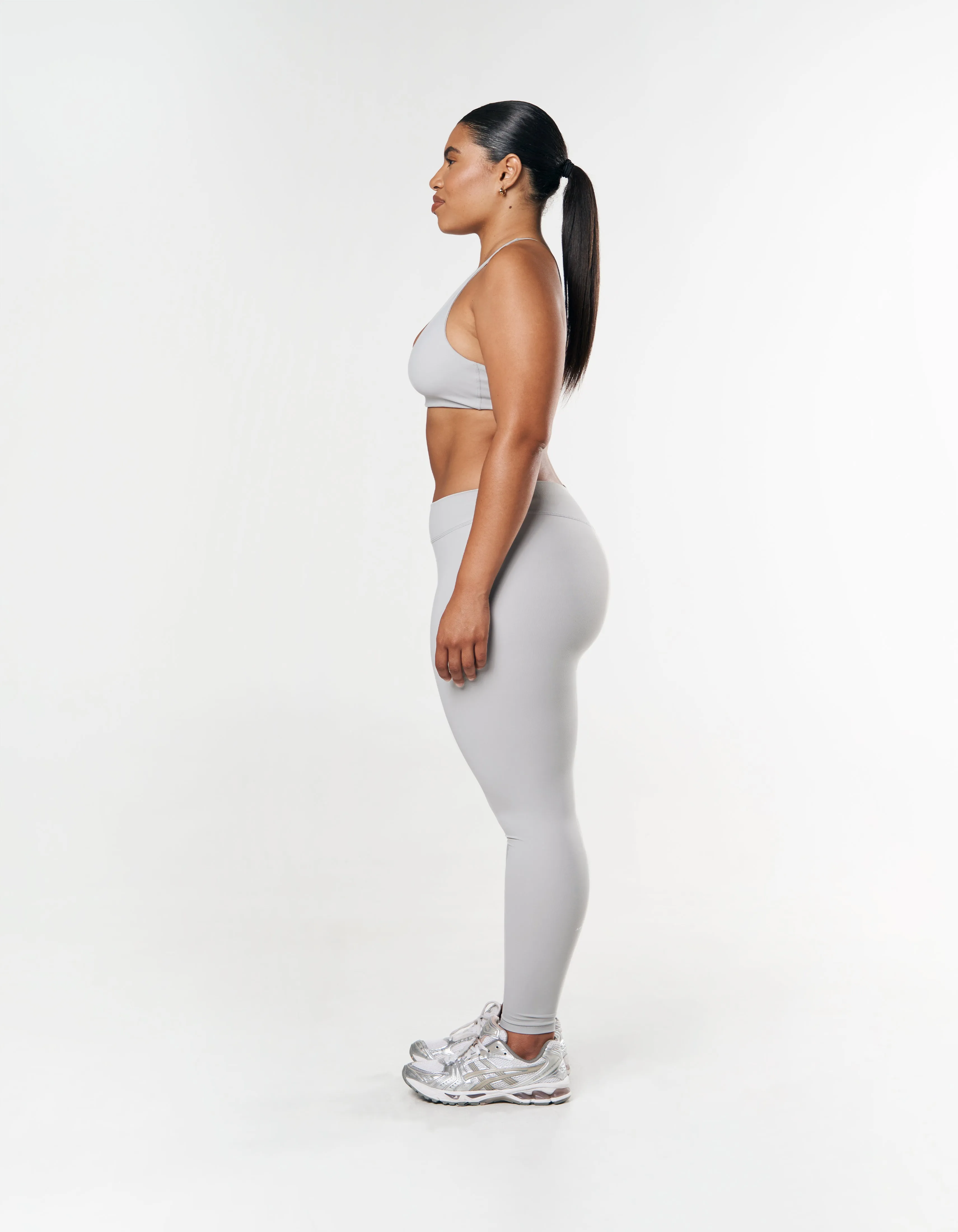 Mid Waist Tights NANDEX ™ - Light Grey