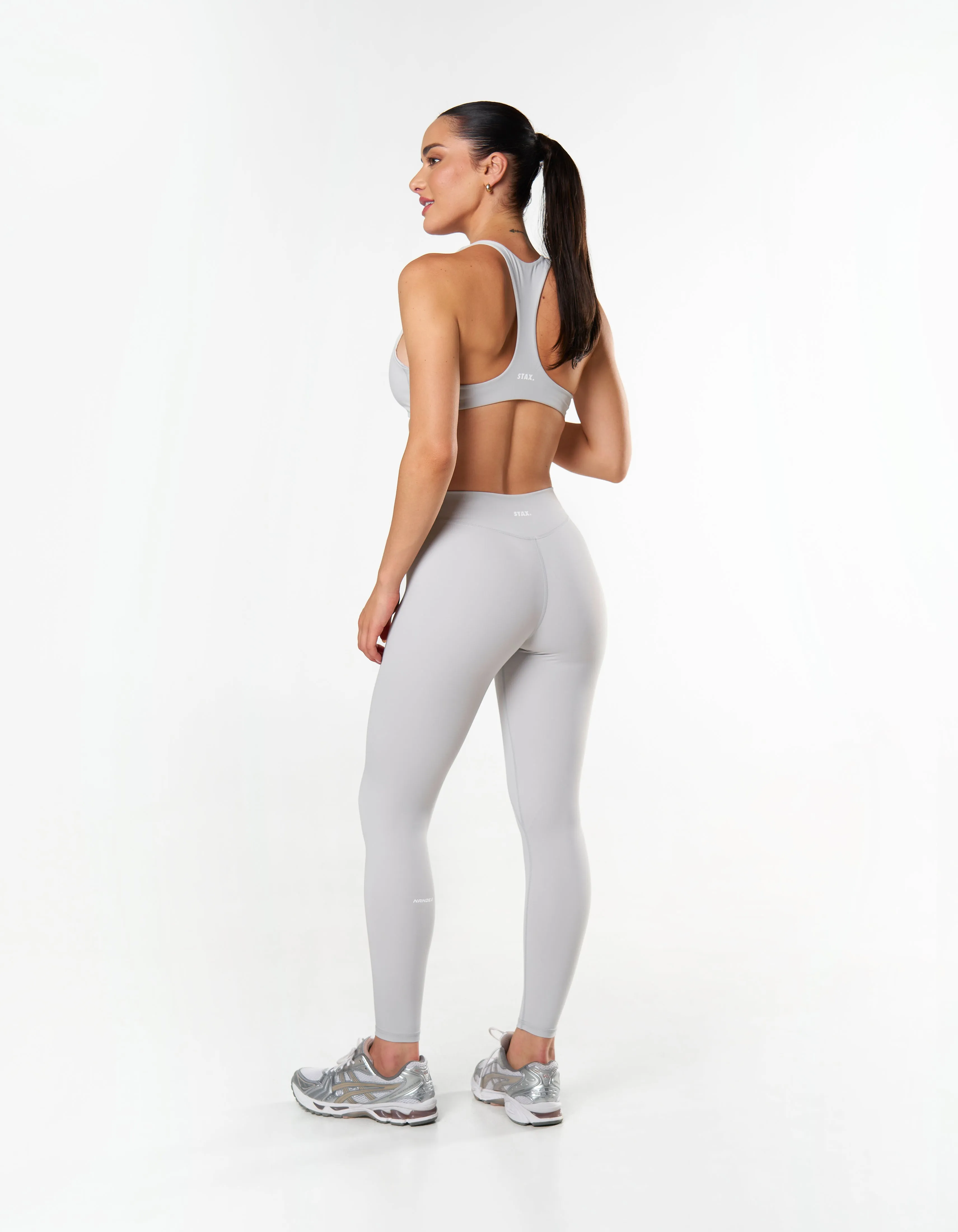 Mid Waist Tights NANDEX ™ - Light Grey