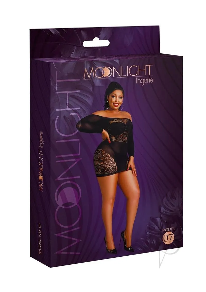 Moonlight Plus Model 07 Dress Blk(disc)