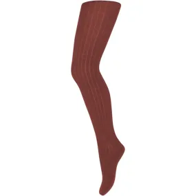 MP 128 Wool Rib Tights Rustic Clay