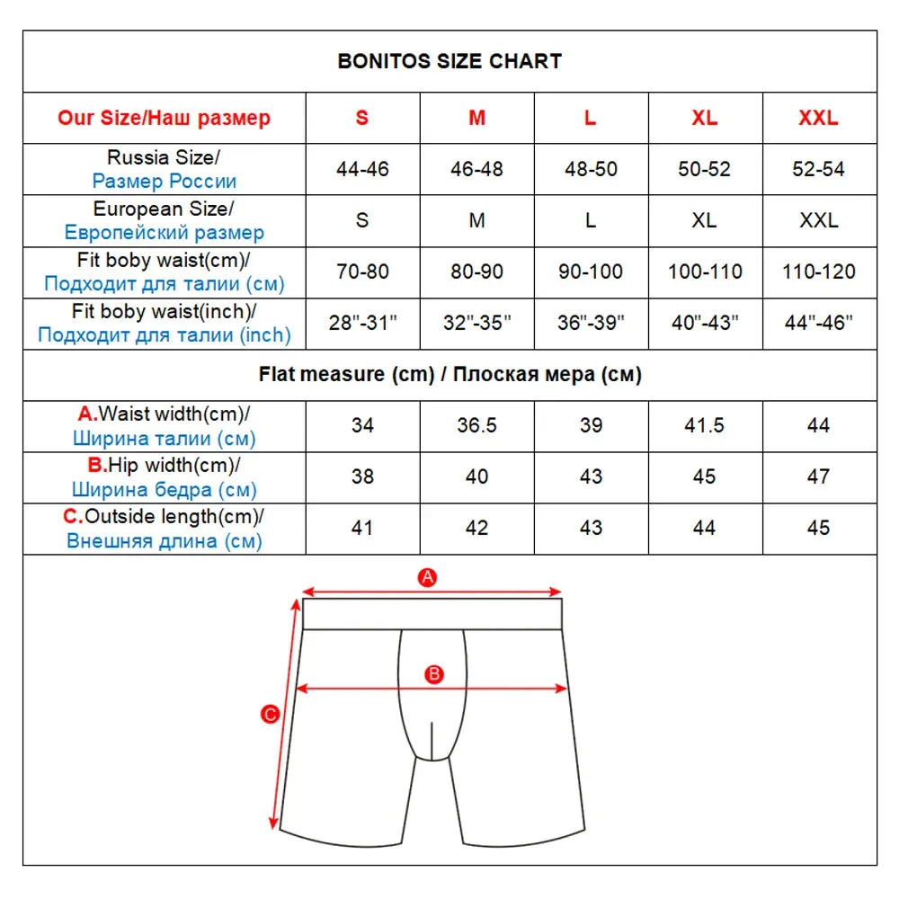 New Boxer Long leg Men Underwear Natural Cotton Top Brand Soft