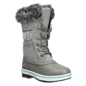 Northside Bishop Junior Girls Apres Boots - Grey/Blue