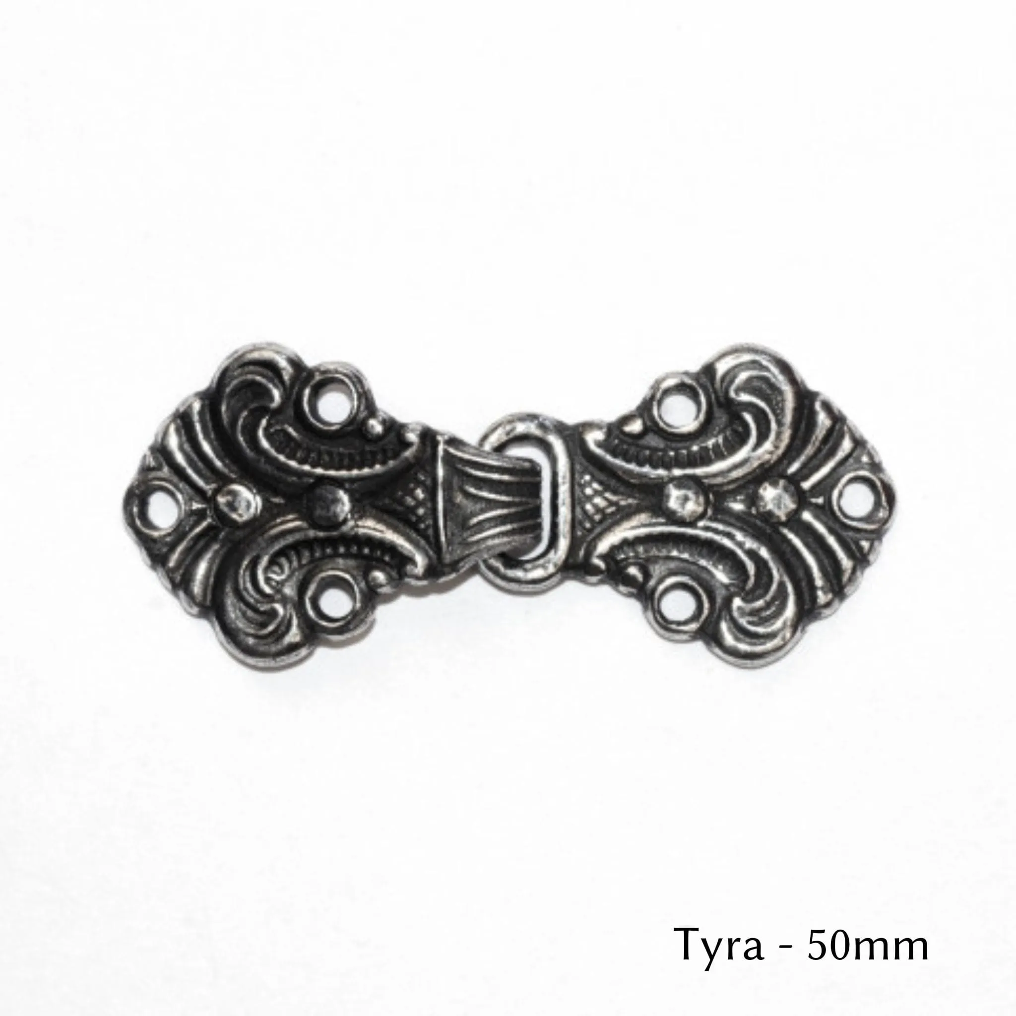 Norwegian Pewter Sweater Clasps