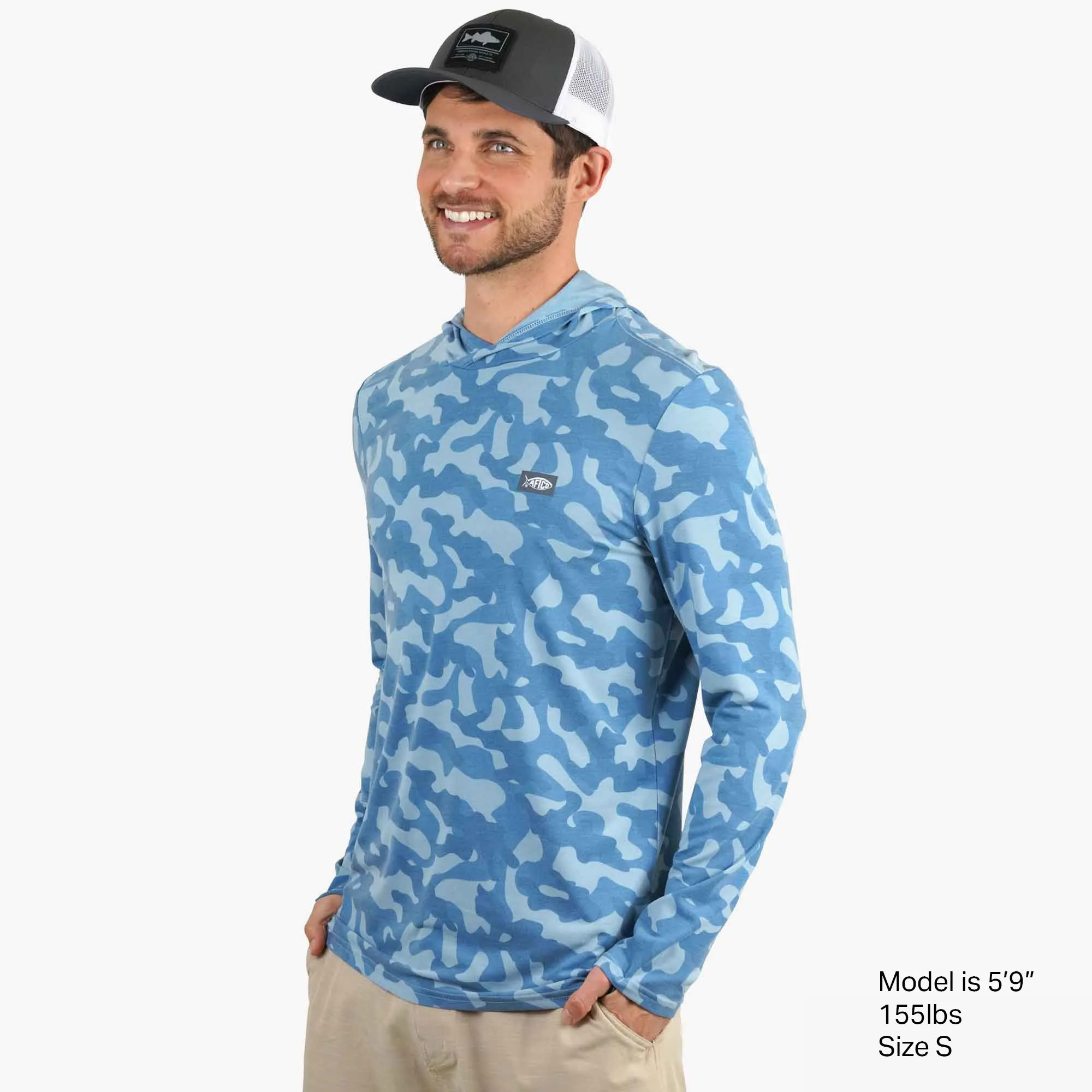 Ocean Bound Hooded Performance Shirt