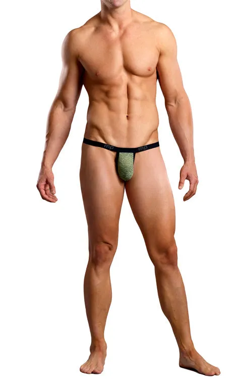 Olive Green Brazilian Artigo Thong Underwear: A Captivating Addition to Your Intimate Collection