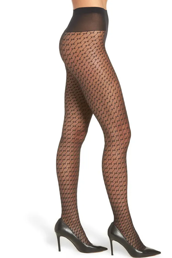 Oroblu Lucy Geometric Sheer Tights