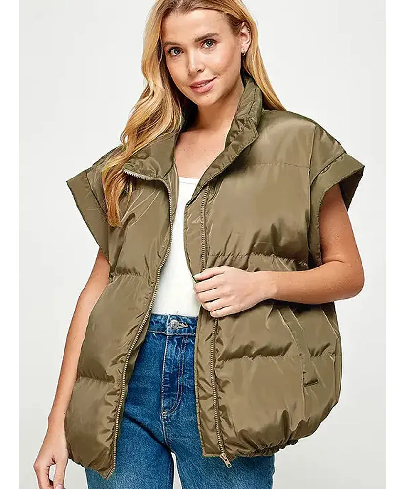 Oversized Puffer Vest