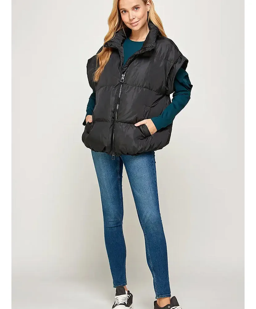 Oversized Puffer Vest