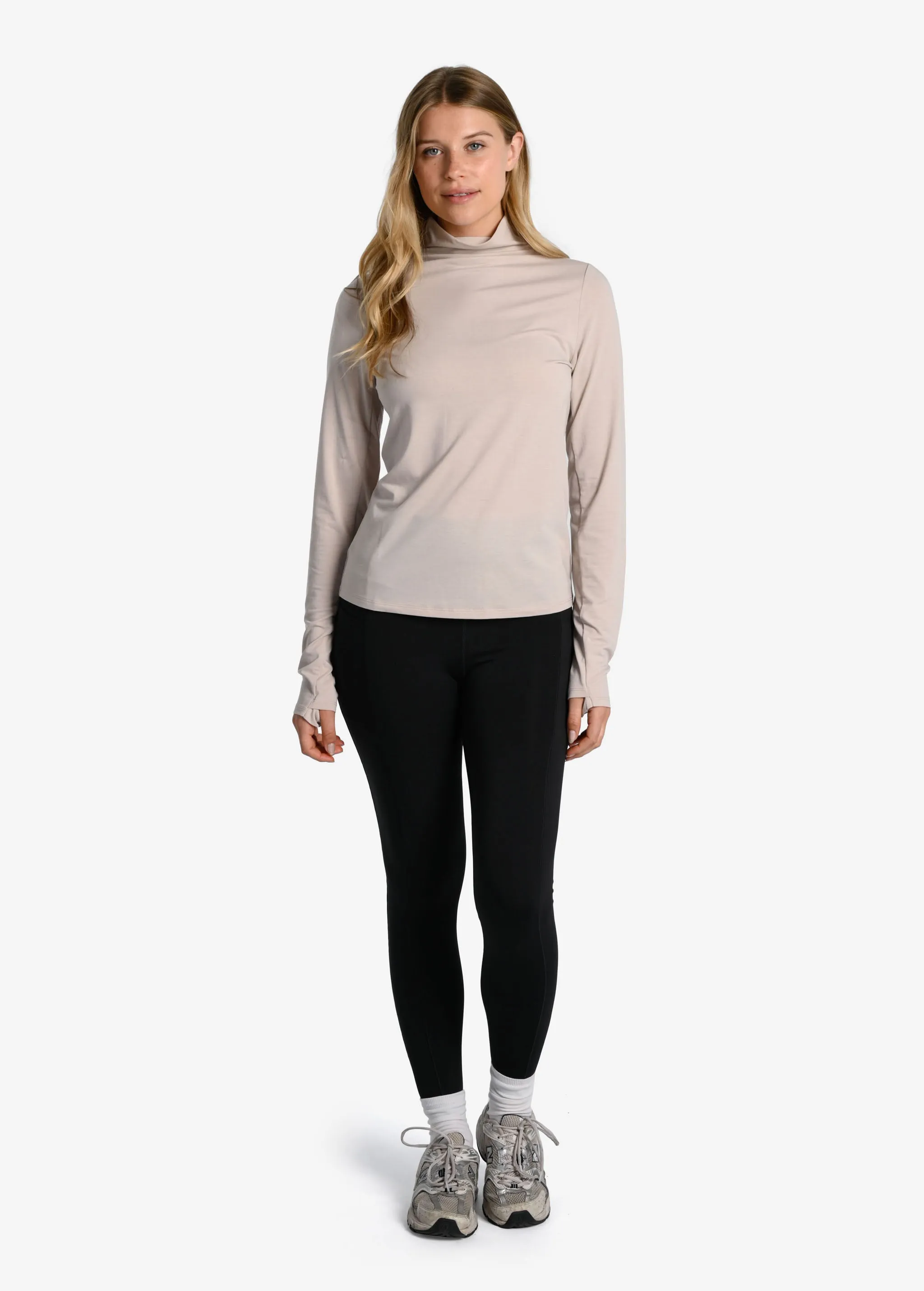 Performance Wool Moisture-Wicking Turtleneck