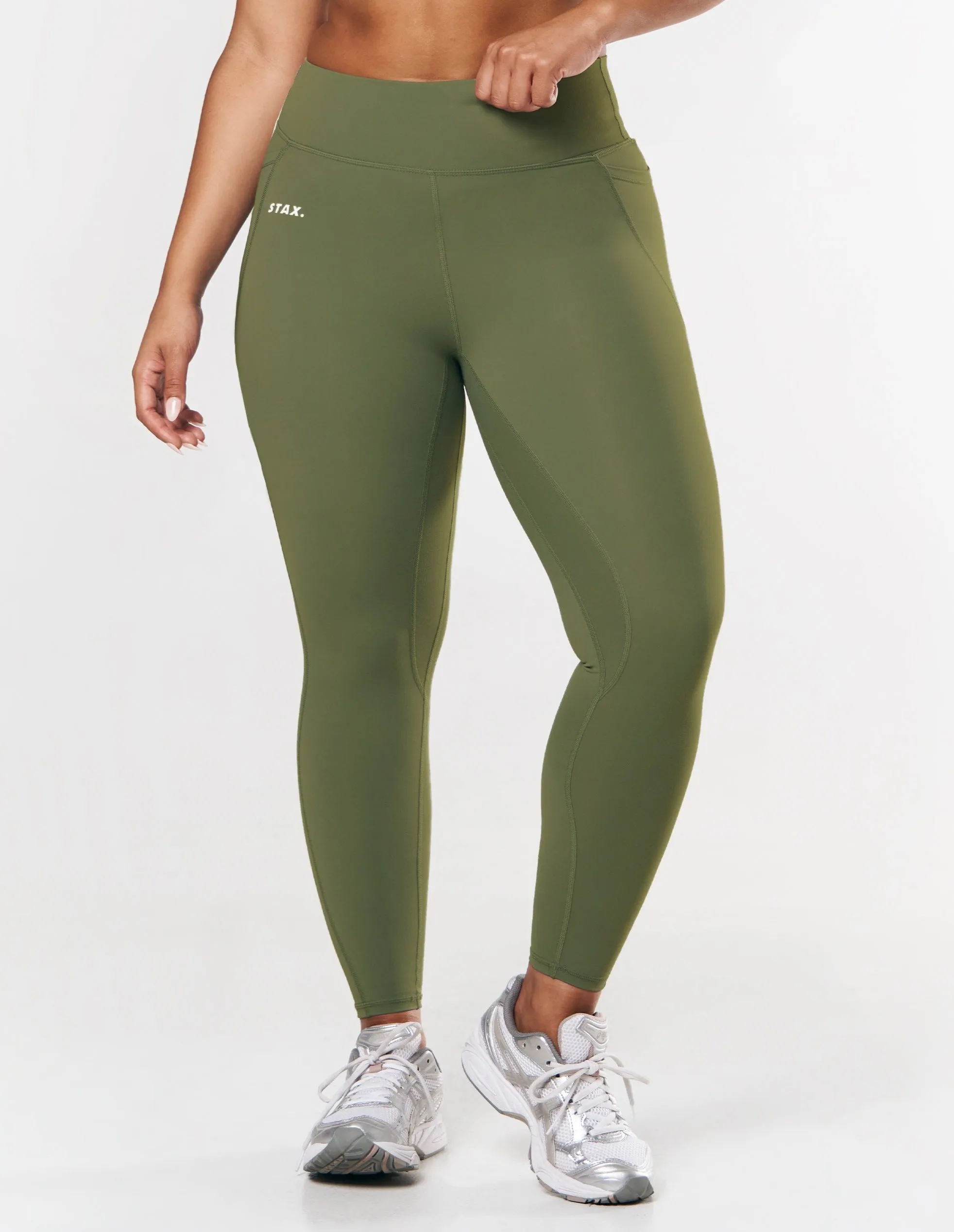 Phone Pocket Tights NANDEX ™ - Khaki