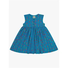 Piccalilly Sleeveless Button Dress (Parrot)