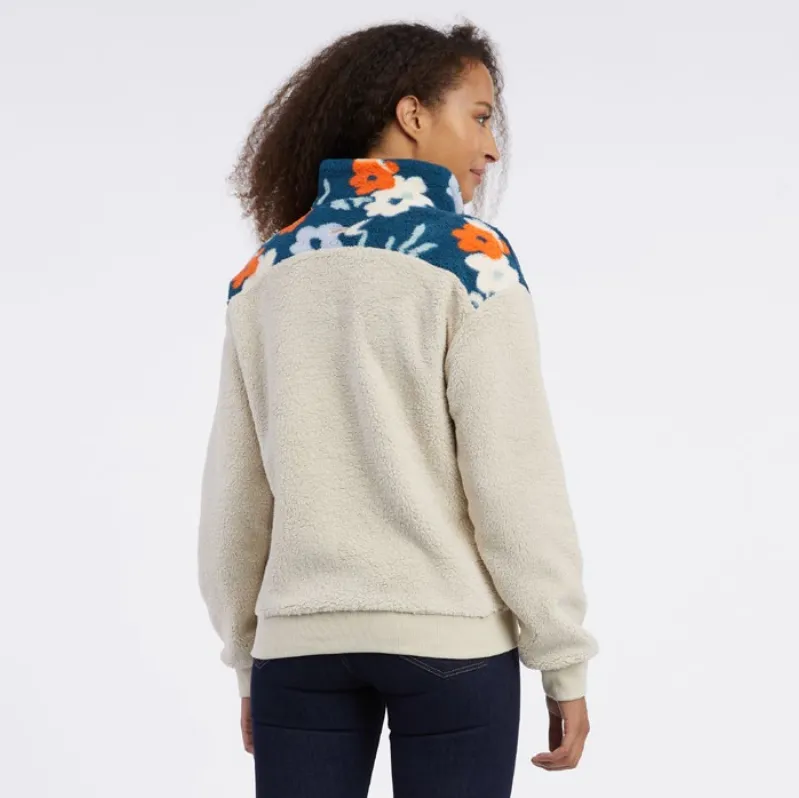 Ragwear madaras flower sweatshirt petrol