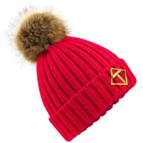 Red Bobble Hat