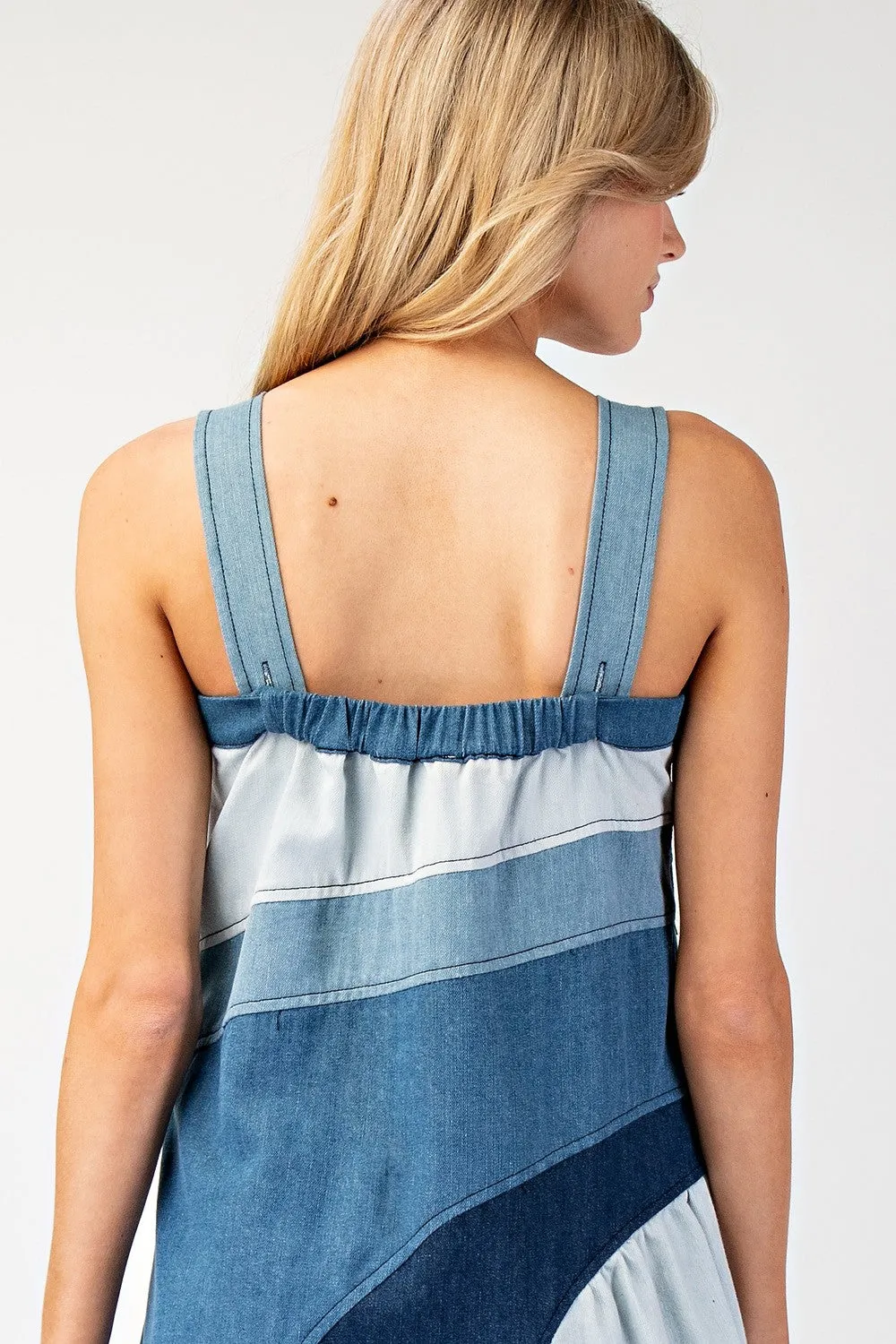 Retro Denim Dress