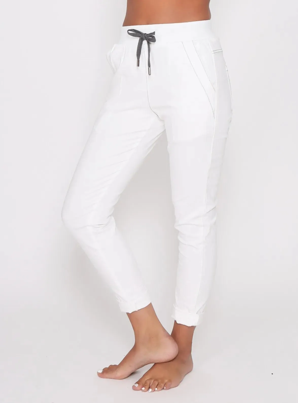 Riley Jogger - White