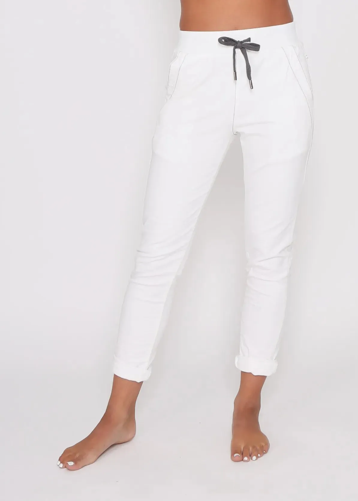 Riley Jogger - White