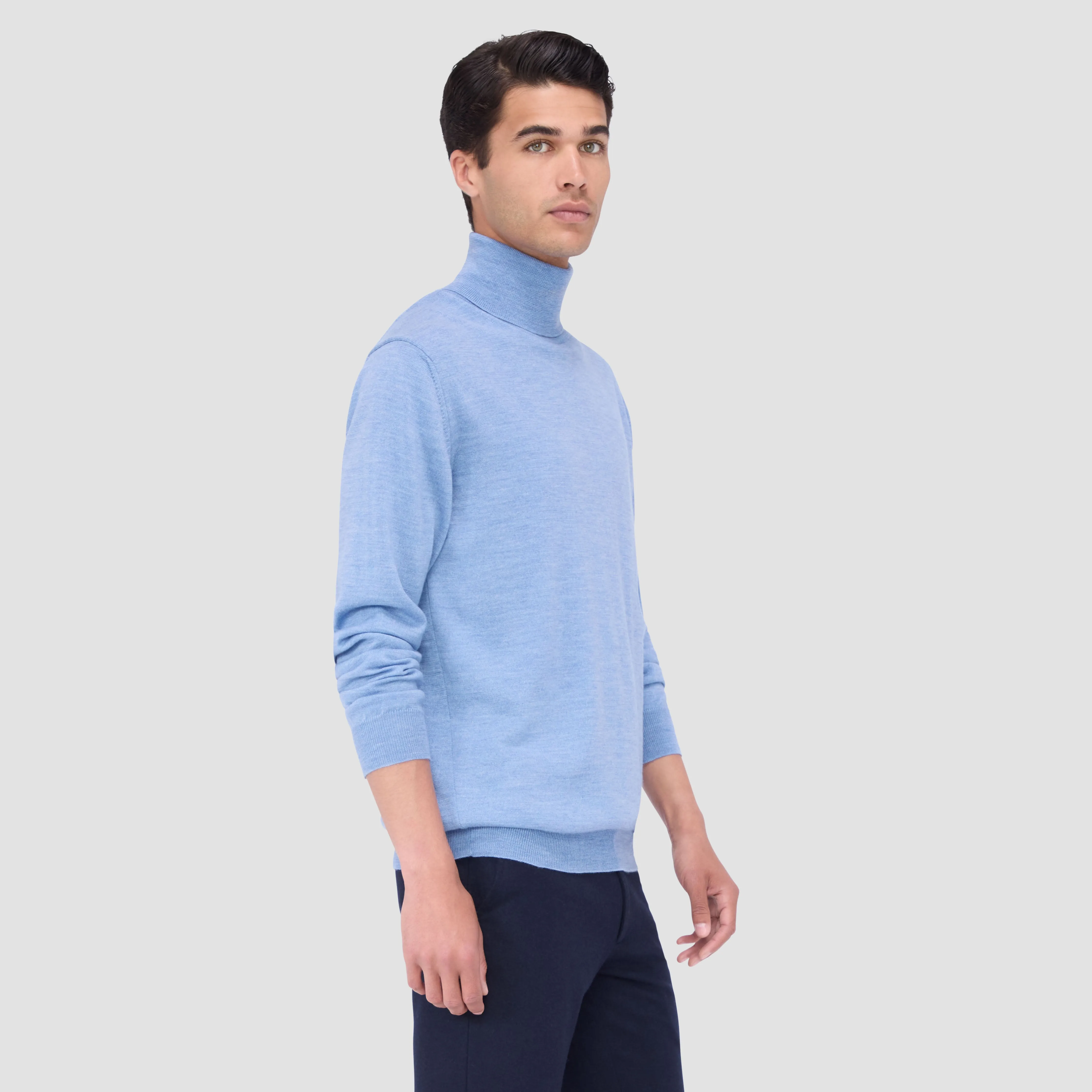 Sawyer Turtle Neck Super Merino Sweater