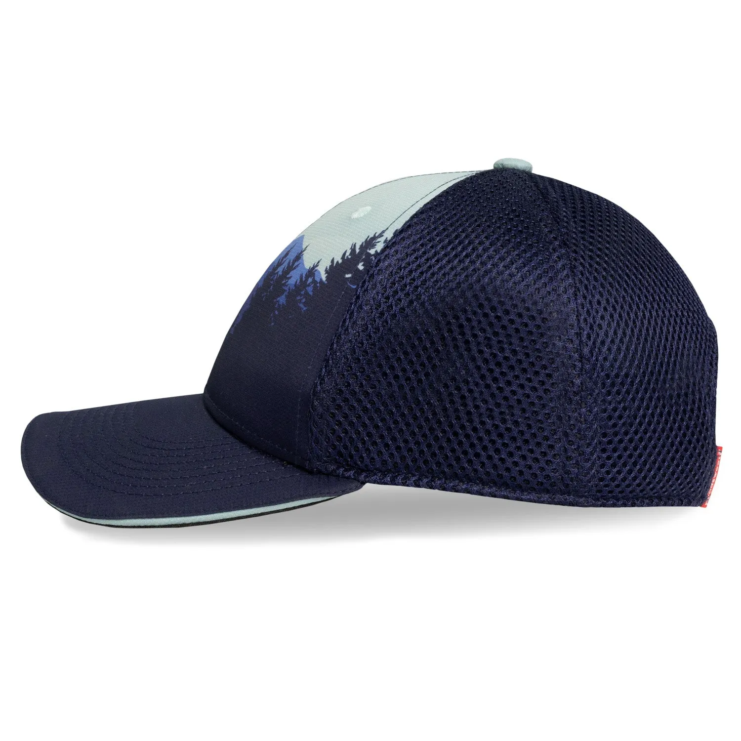 Scenic Navy 6 Panel Trucker Hat