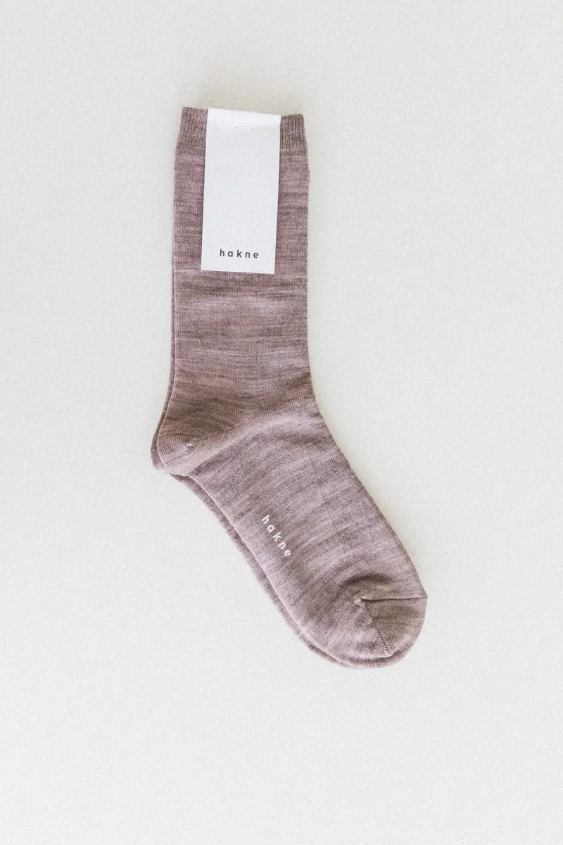 Silk Wool Double-faced Socks