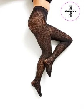 Sneaky Fox Clearance Goldie Tights Chocolate