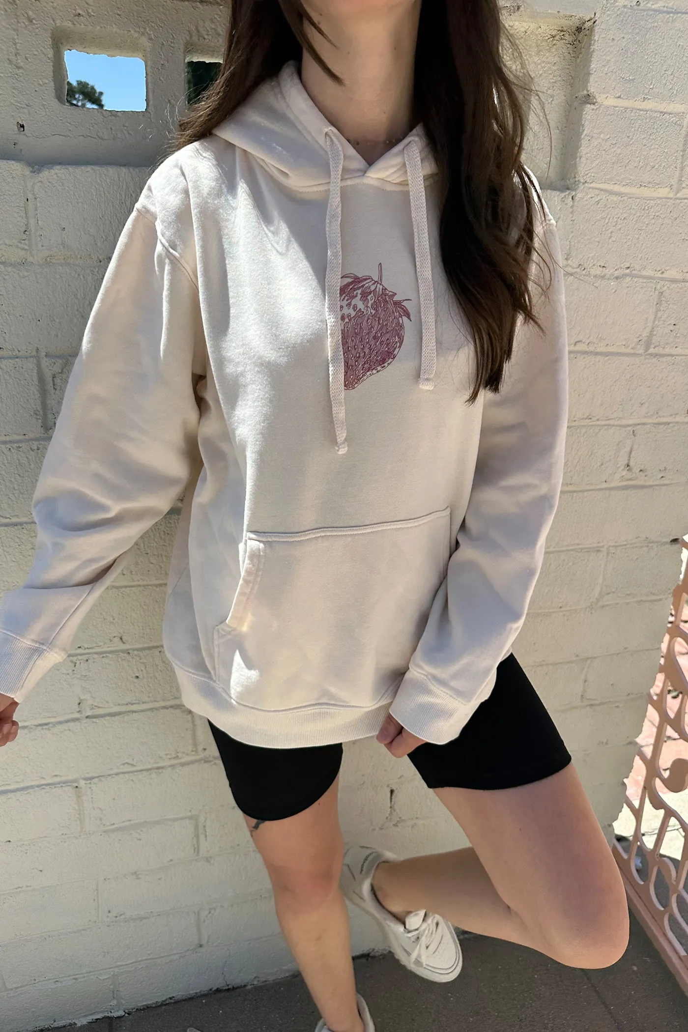 Strawberry Graphic Hoodie