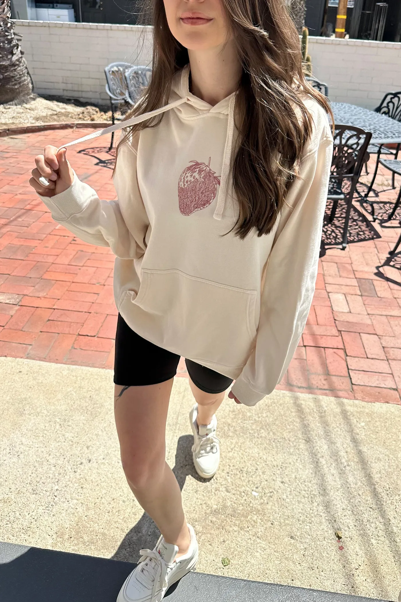 Strawberry Graphic Hoodie