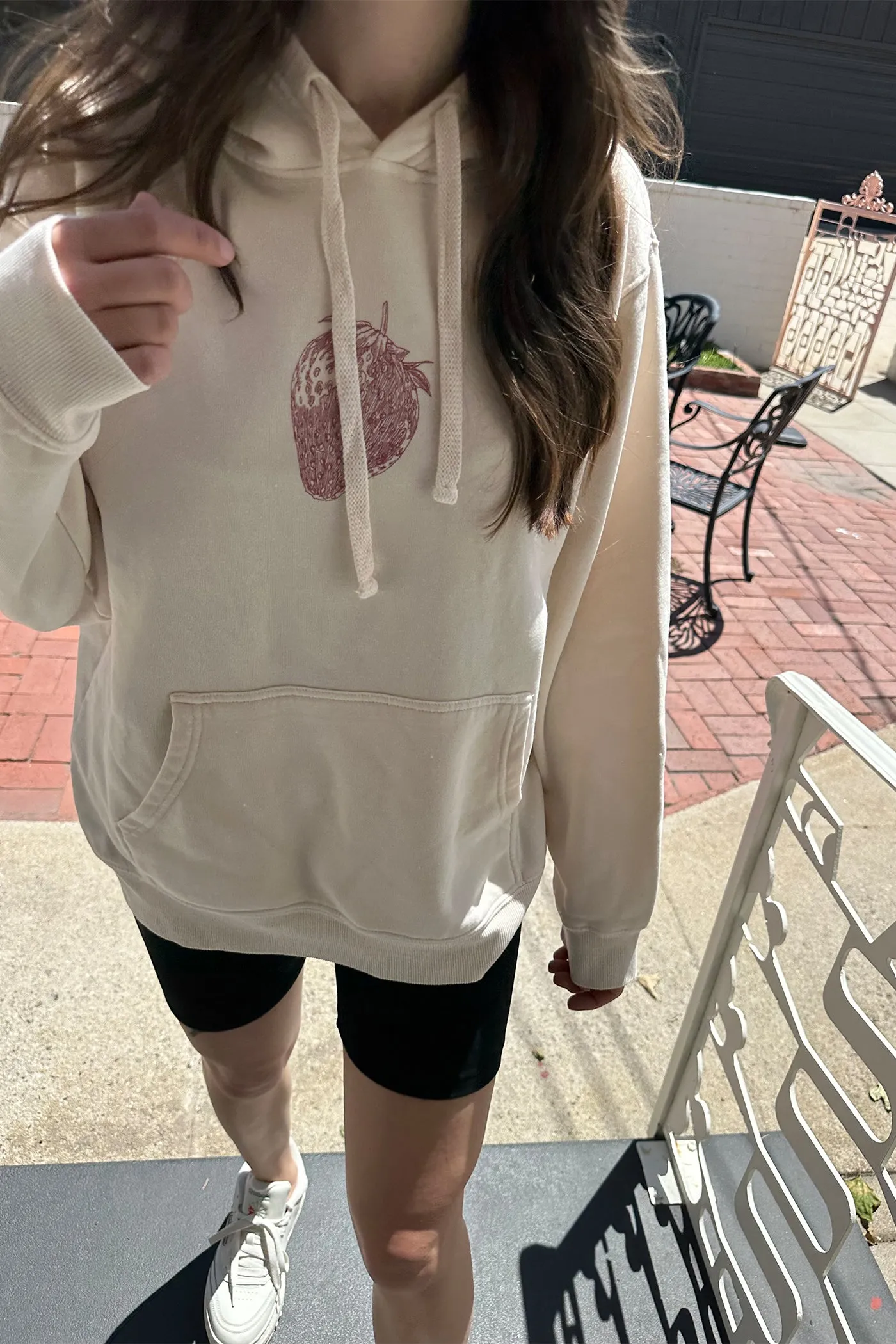 Strawberry Graphic Hoodie