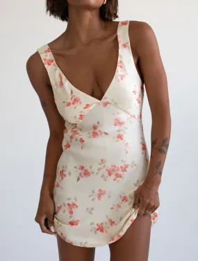 Sunset Strip Mini Dress | Whisper Floral