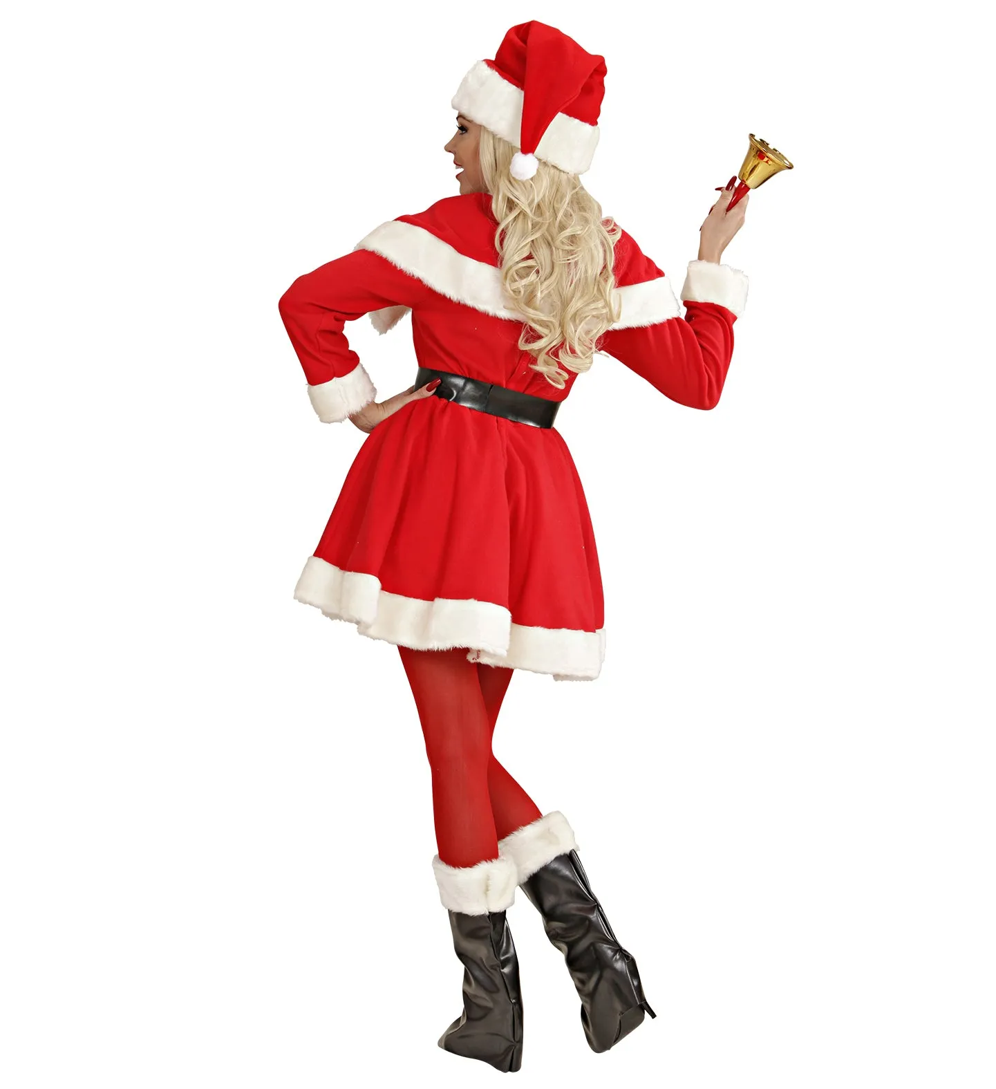 Super Deluxe Miss Santa Costume Ladies