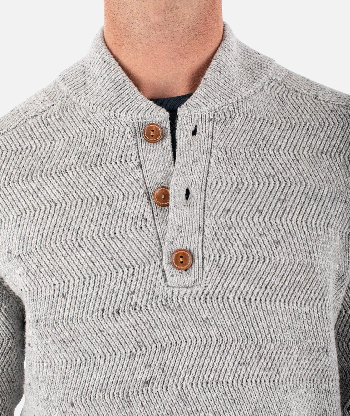 Tack Sweater - Light Grey