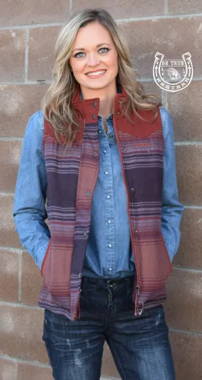 The Cinch Twill Quilted Womens Vest