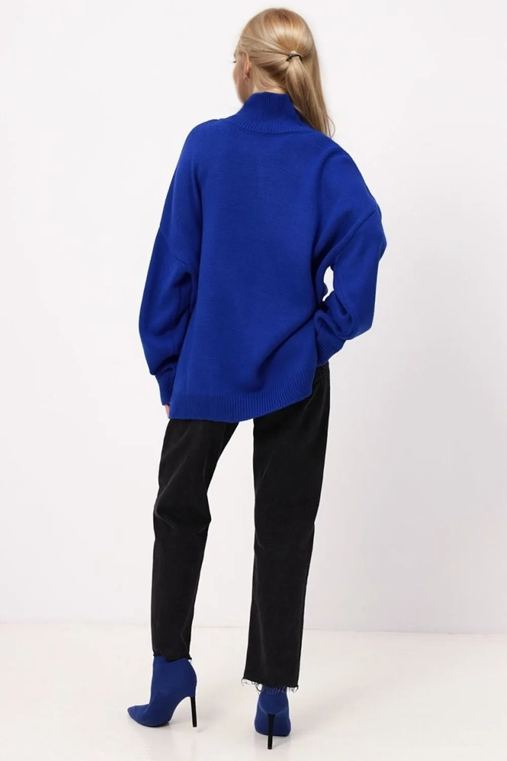 Turtleneck Long Sleeve Sweater