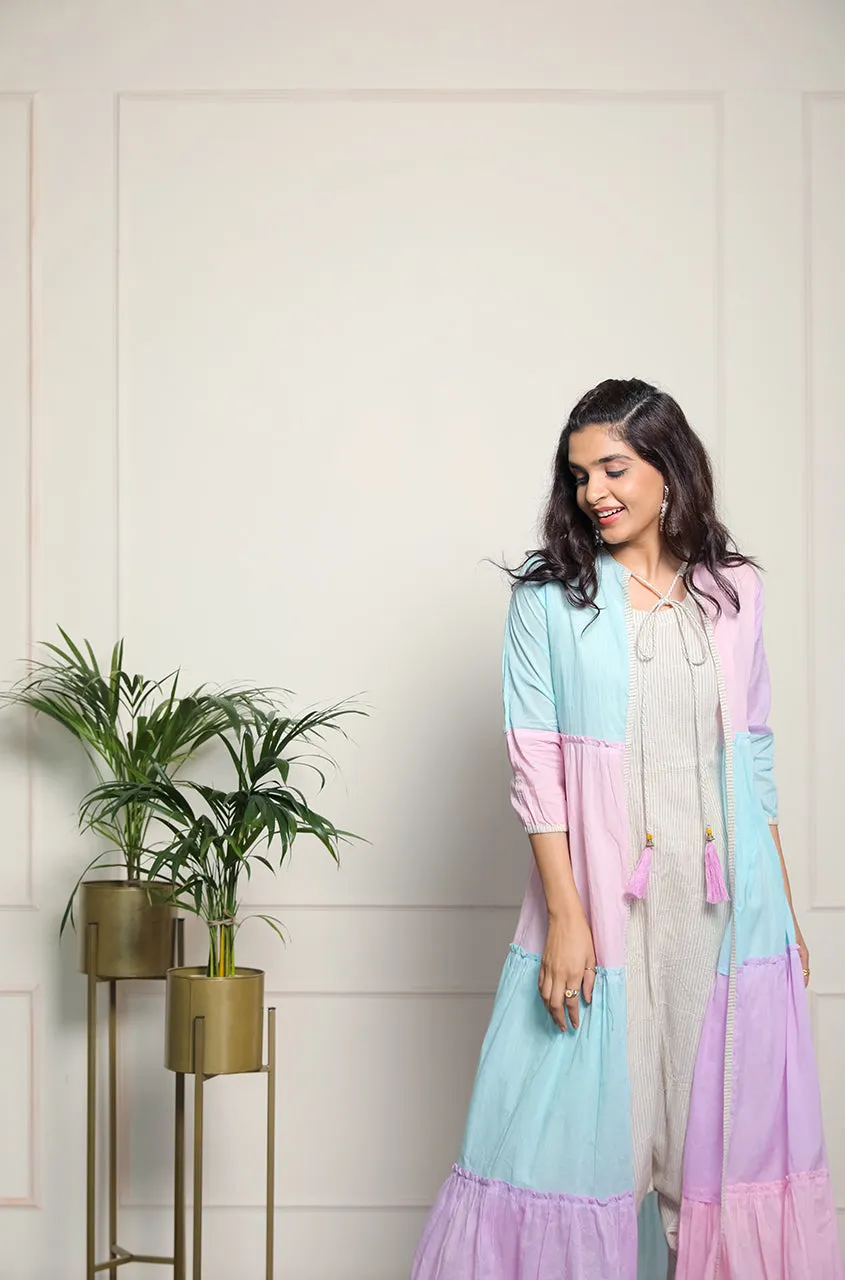 Unicorn Jacket With Dhoti Jumpsuit