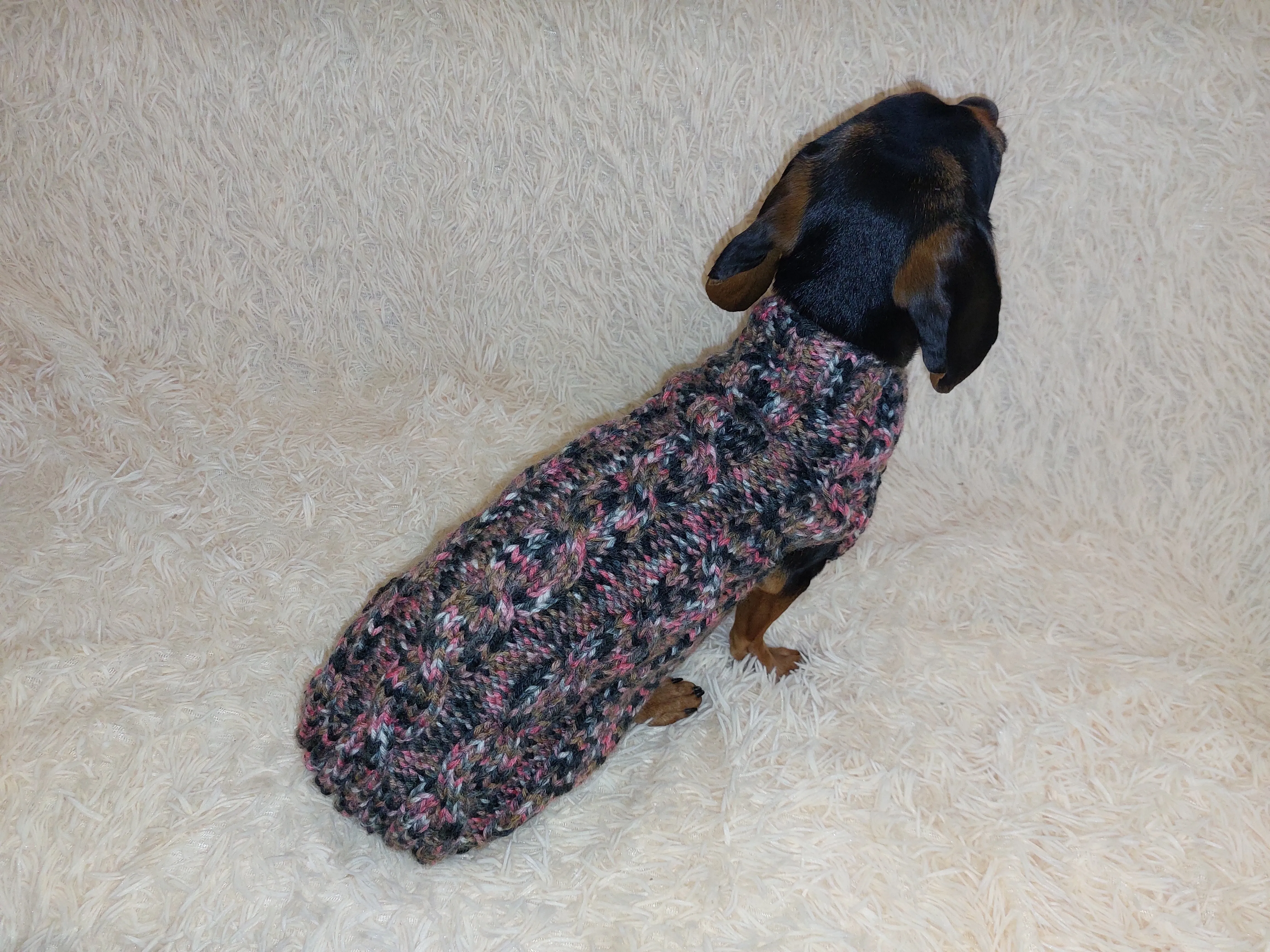 Winter Outfit for Dog Wool Warm Coat