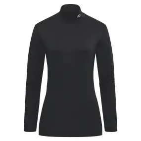 Womens Base Layer Turtleneck Black - 2024